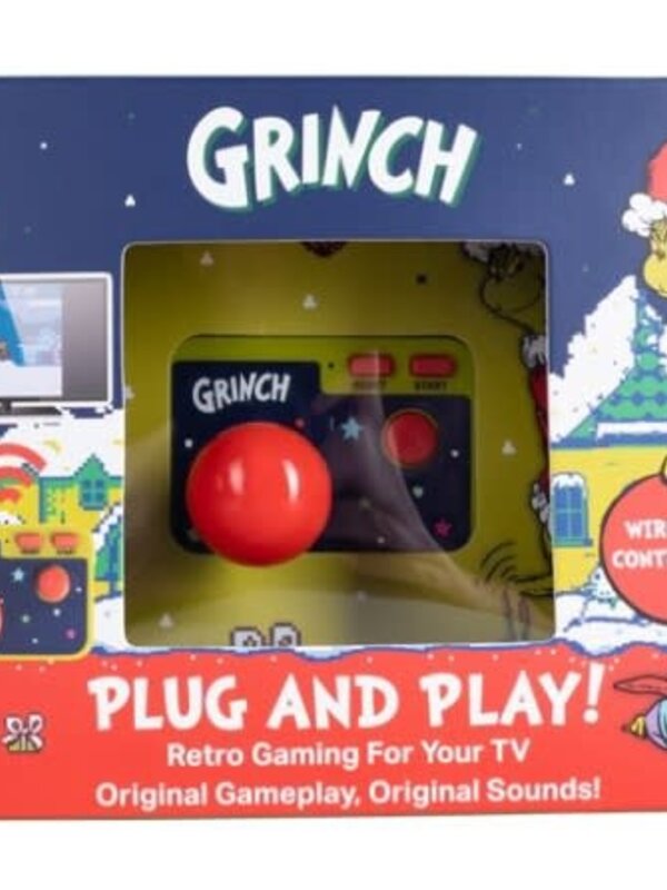 The Grinch Plug & Play – Retro Gaming Console with Wireless Controller