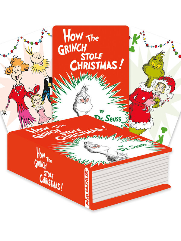 The Grinch Premium Playing Cards (Book Shaped Packaging)