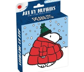 Peanuts Christmas Micro Art by Numbers