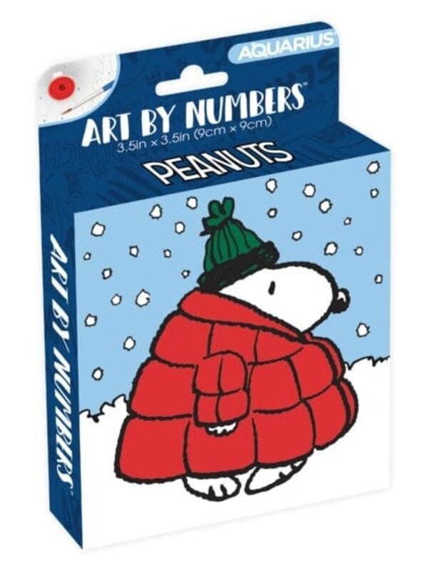 Peanuts Christmas Micro Art by Numbers
