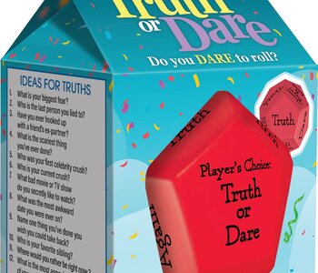 Truth or Dare Large Foam Dice Rolling Game