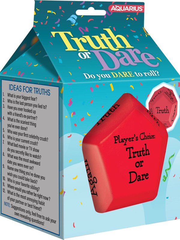 Truth or Dare Large Foam Dice Rolling Game