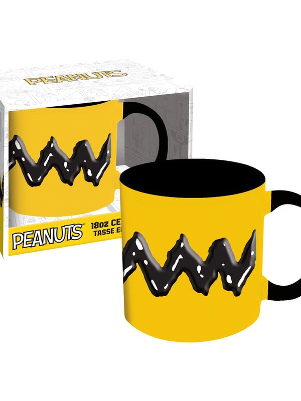 Peanuts Cast Embossed Ceramic Mug