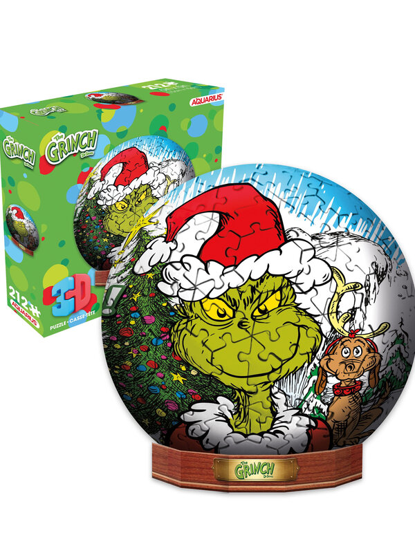Grinch 3D Sphere Jigsaw Puzzle