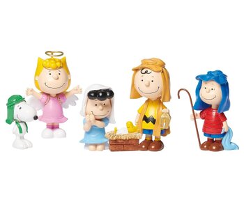 Peanuts Christmas Pageant Set 6 piece set