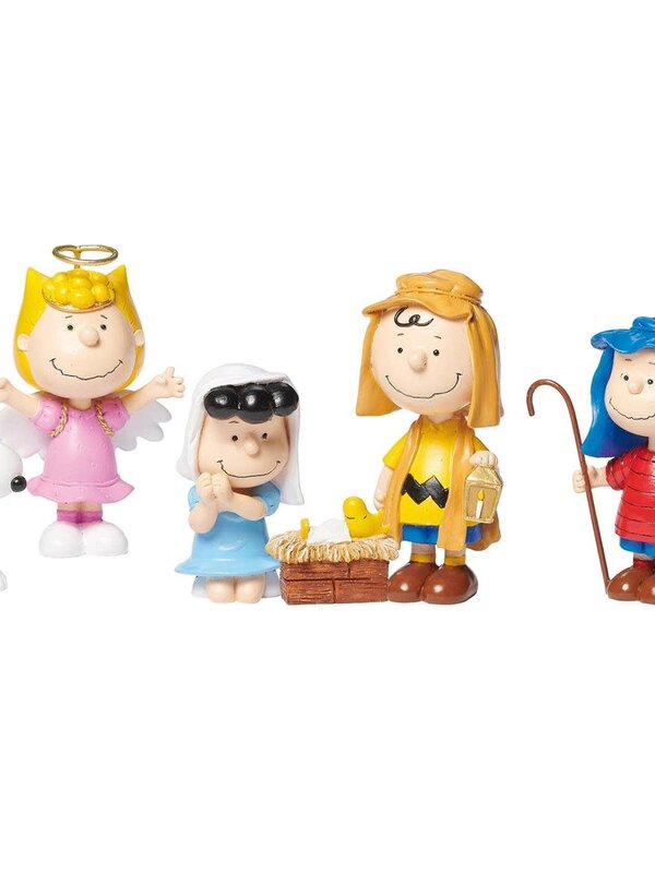 Peanuts Christmas Pageant Set 6 piece set