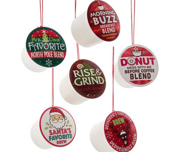 Coffee Pod Ornaments