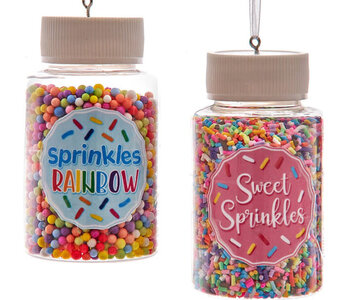 Cookie Sprinkles Jar Ornaments