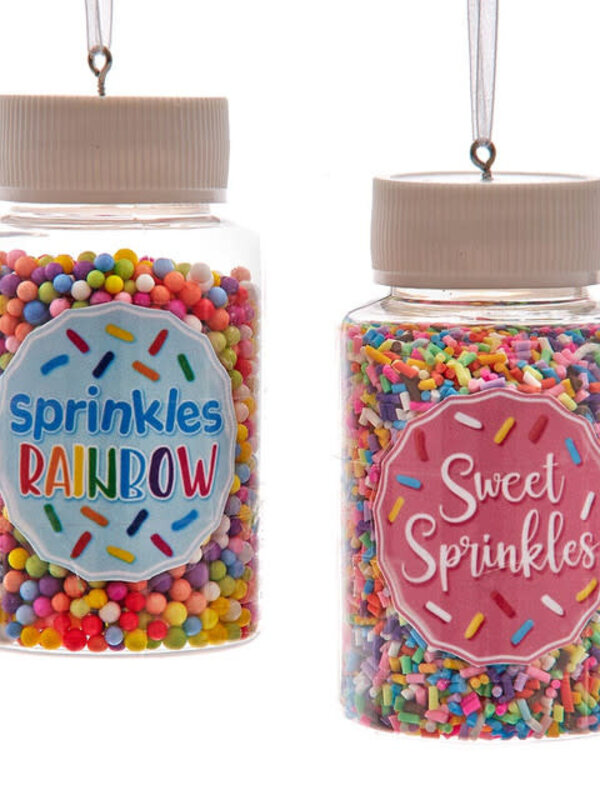 Cookie Sprinkles Jar Ornaments
