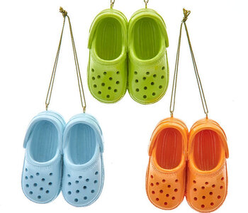 Adult Clog Shoe Ornaments