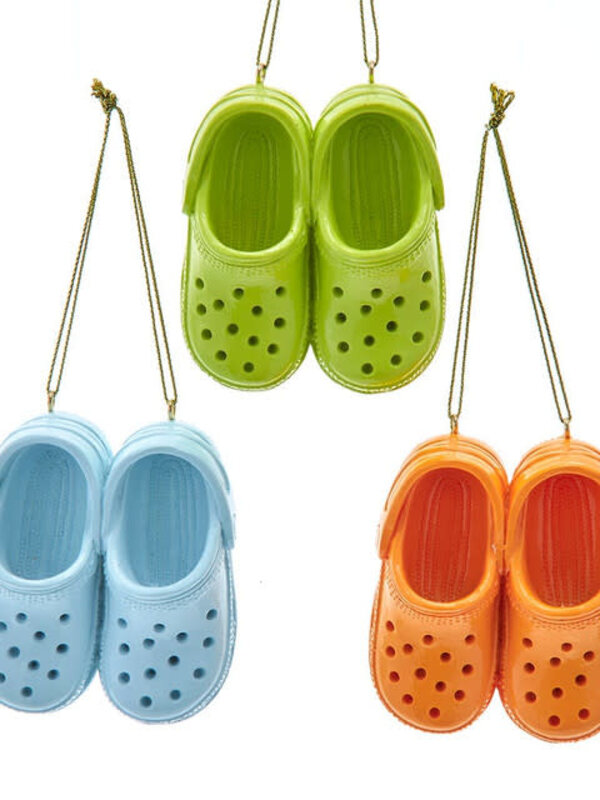 Adult Clog Shoe Ornaments