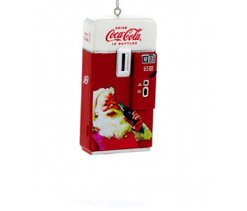 Coca-Cola® Red and White Vintage Vending Machine Ornament