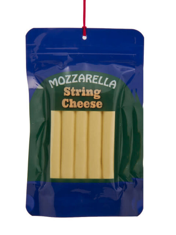 String Cheese Snack Ornament