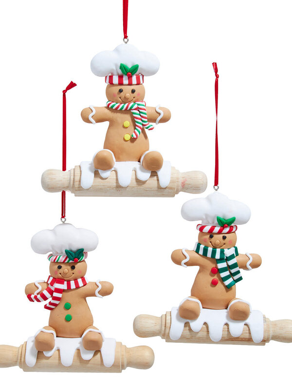 Gingerbread Chef Ornaments