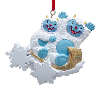Yeti Family Of 2 Ornament