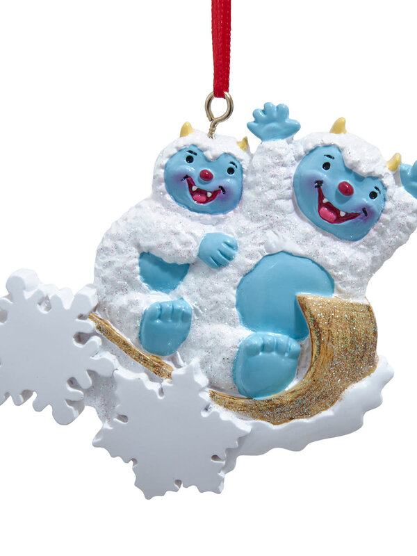 Yeti Family Of 2 Ornament