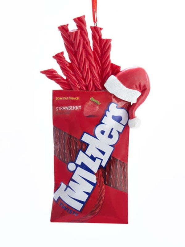 Hershey's™ Twizzlers With Santa Hat Ornament