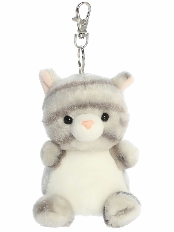 4" SILVER KITTY CLIP-ON