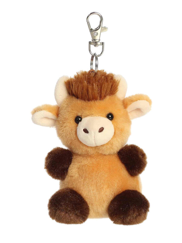 4" HUBERT HIGHLAND COW CLIP-ON