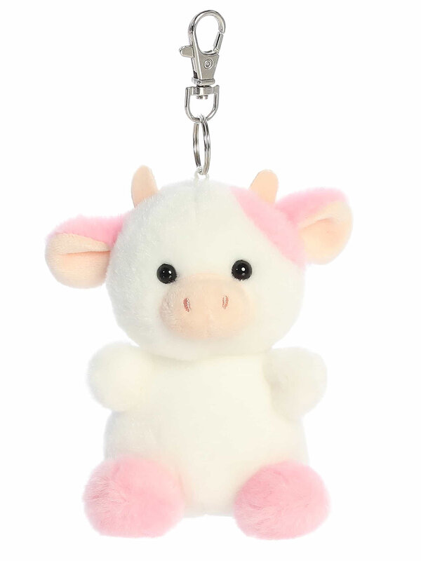 4" BELLE STRAWBERRY COW CLIP-ON