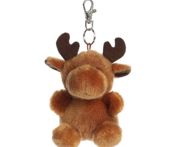 4" CINNAMON MOOSE CLIP-ON