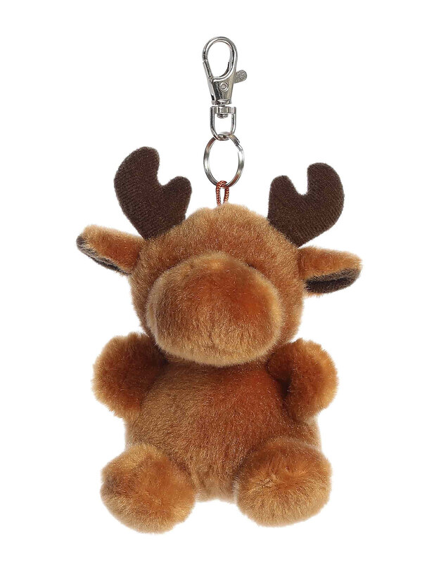 4" CINNAMON MOOSE CLIP-ON
