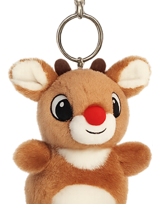 4" RUDOLPH PALM PAL CLIP-ON