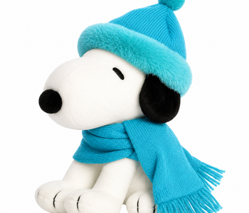 9" WINTER SCARF SNOOPY