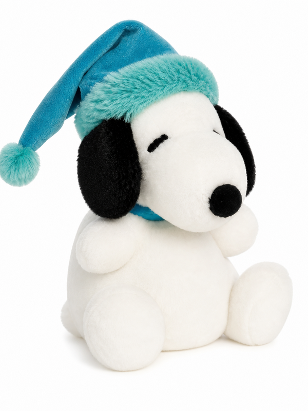5" BUNDLED UP SNOOPY PALM PALS