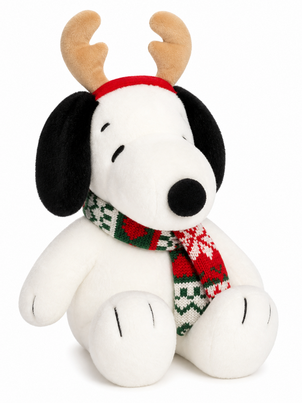 8" REINDEER SNOOPY