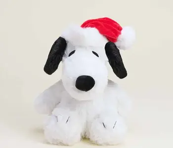 Santa Hat Snoopy Warmies