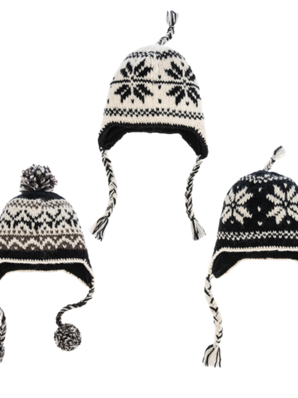 Nordic Knit Hats w/Tassel