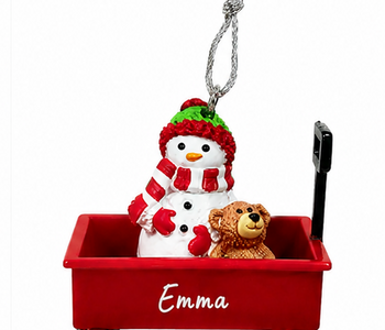 WAGON ORNAMENT-EMMA