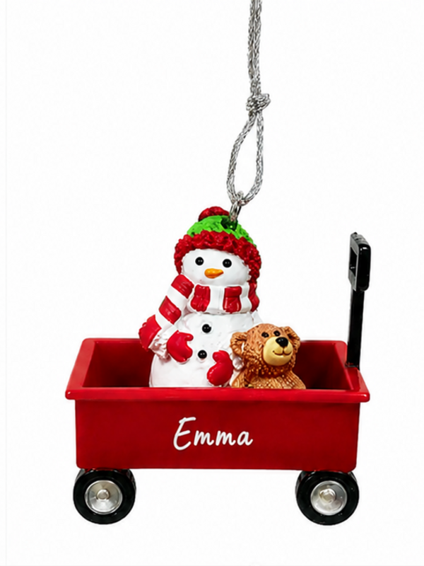 WAGON ORNAMENT-EMMA