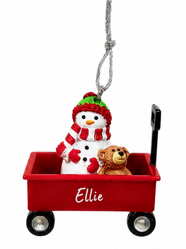 WAGON ORNAMENT-ELLIE