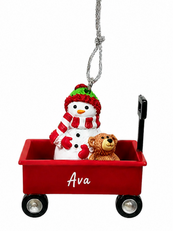 WAGON ORNAMENT-AVA