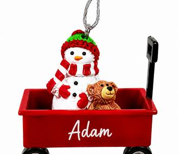 WAGON ORNAMENT-ADAM