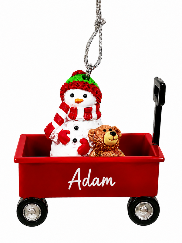 WAGON ORNAMENT-ADAM