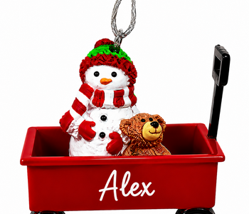 WAGON ORNAMENT-ALEX