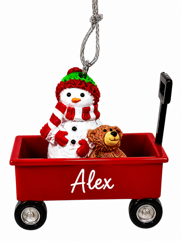 WAGON ORNAMENT-ALEX