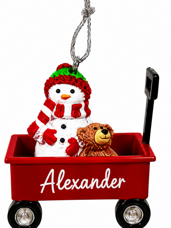 WAGON ORNAMENT-ALEXANDER