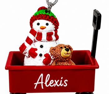 WAGON ORNAMENT-ALEXIS