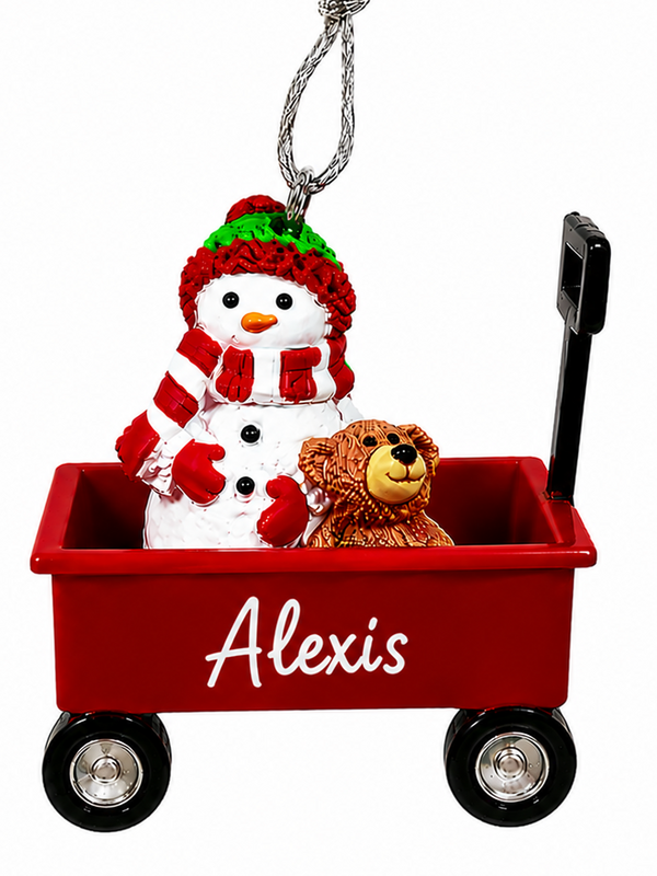 WAGON ORNAMENT-ALEXIS