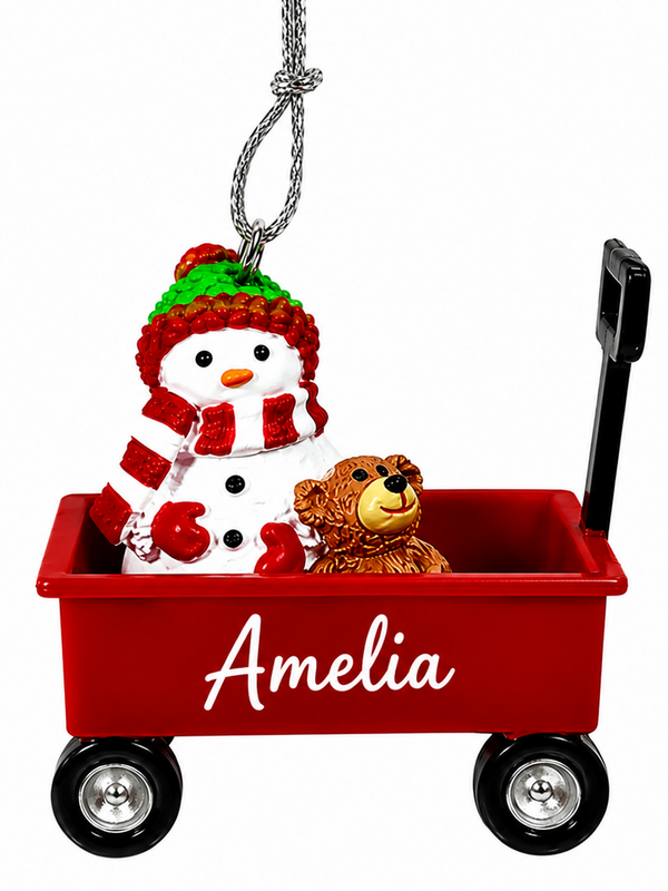 WAGON ORNAMENT-AMELIA