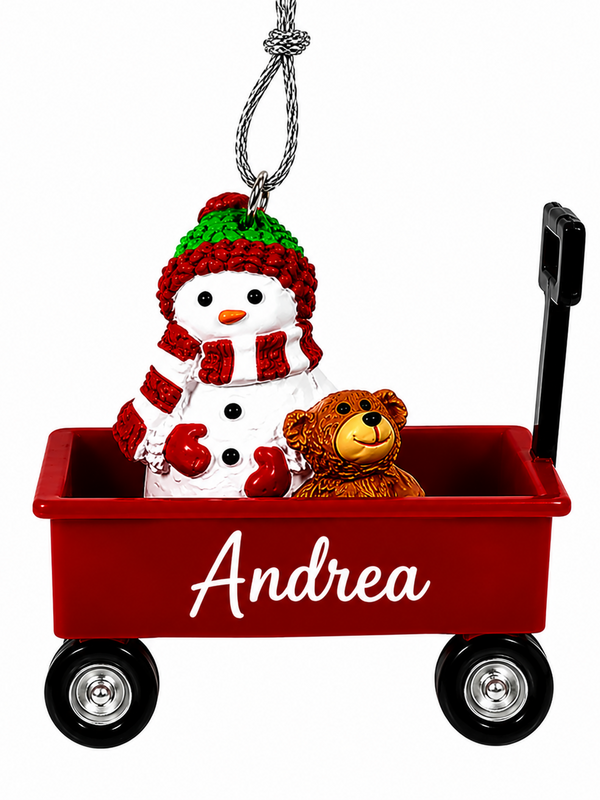WAGON ORNAMENT-ANDREA