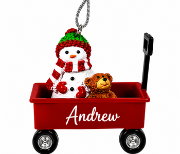 WAGON ORNAMENT-ANDREW