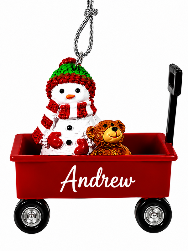 WAGON ORNAMENT-ANDREW