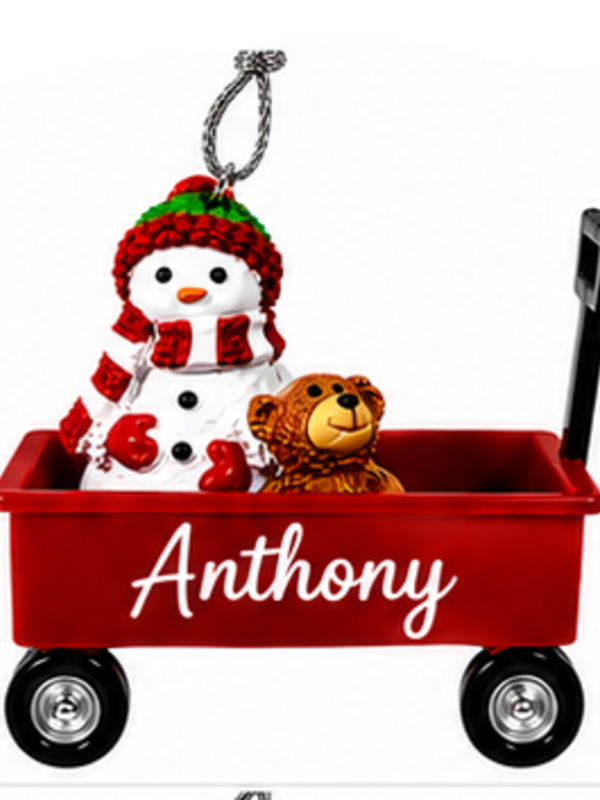 WAGON ORNAMENT-ANTHONY
