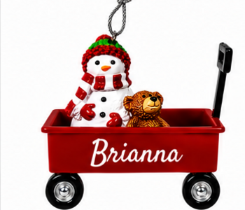 WAGON ORNAMENT-BRIANNA