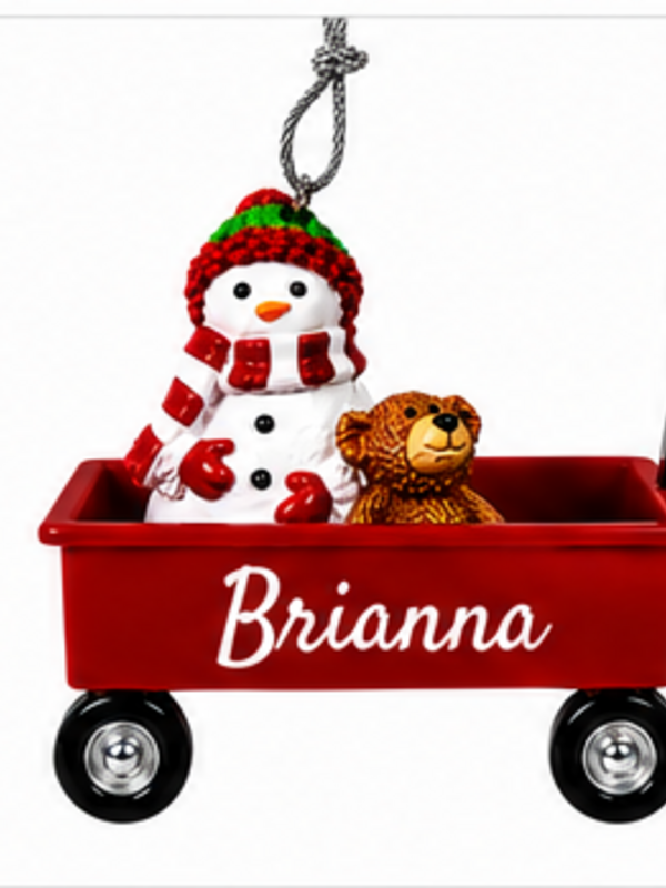 WAGON ORNAMENT-BRIANNA